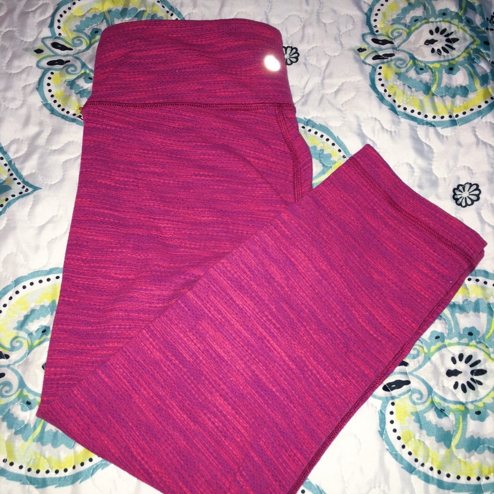 Lululemon Wunder Under II Crop Leggings